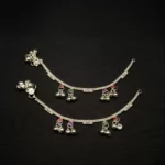 BPA-2109001 – Silver Plated Anklets For Babies