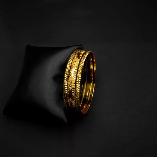 BA-2104004 - Gold Plated Bangles