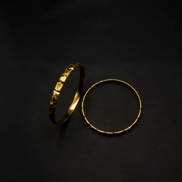 BA-2104005 – Gold Plated Bangles