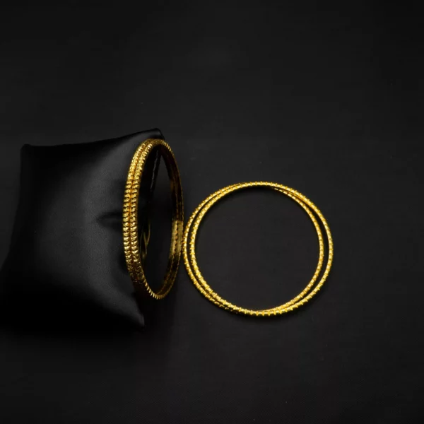 BA-2108002 – Gold Plated Bangles