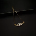 BL-2002010 - American Diamond Slider Bracelet