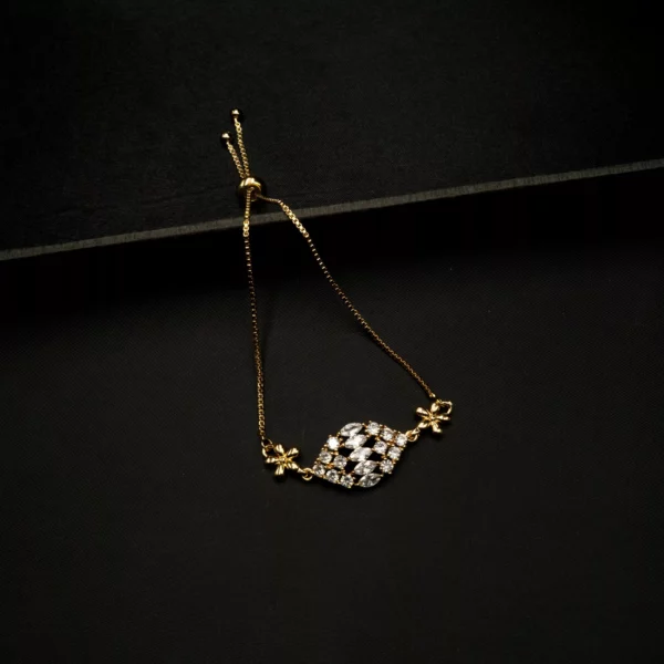 BL-2002010 - American Diamond Slider Bracelet