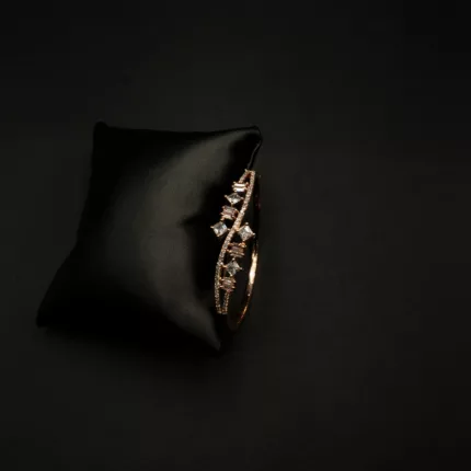 BL-2112001 - American Diamond Cuff Bracelet