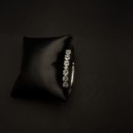 BL-2112006 - White Gold Plated American Diamond Cuff Bracelet