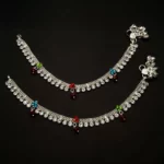 BPA-2109005 – Silver Plated Anklets For Babies