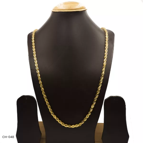 CH-048 - Gold Plated Crystal Necklace