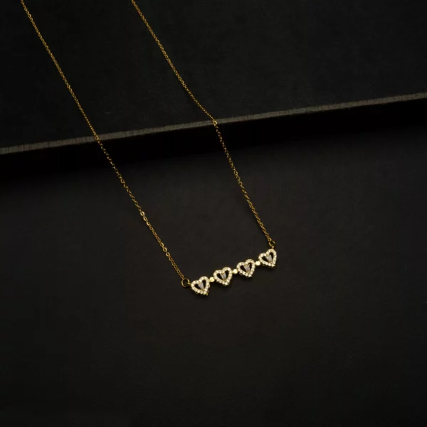 CH-2110004 – American Diamond Magnetic Changeable Necklace