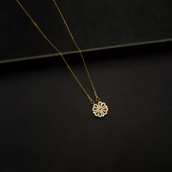 CH-2110004 – American Diamond Magnetic Changeable Necklace