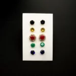 ER-1912002 - 5 in 1 Circle Interchangeable Ear Tops Set