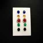 ER-1912003 - 5 in 1 Oval Interchangeable Ear Tops Set