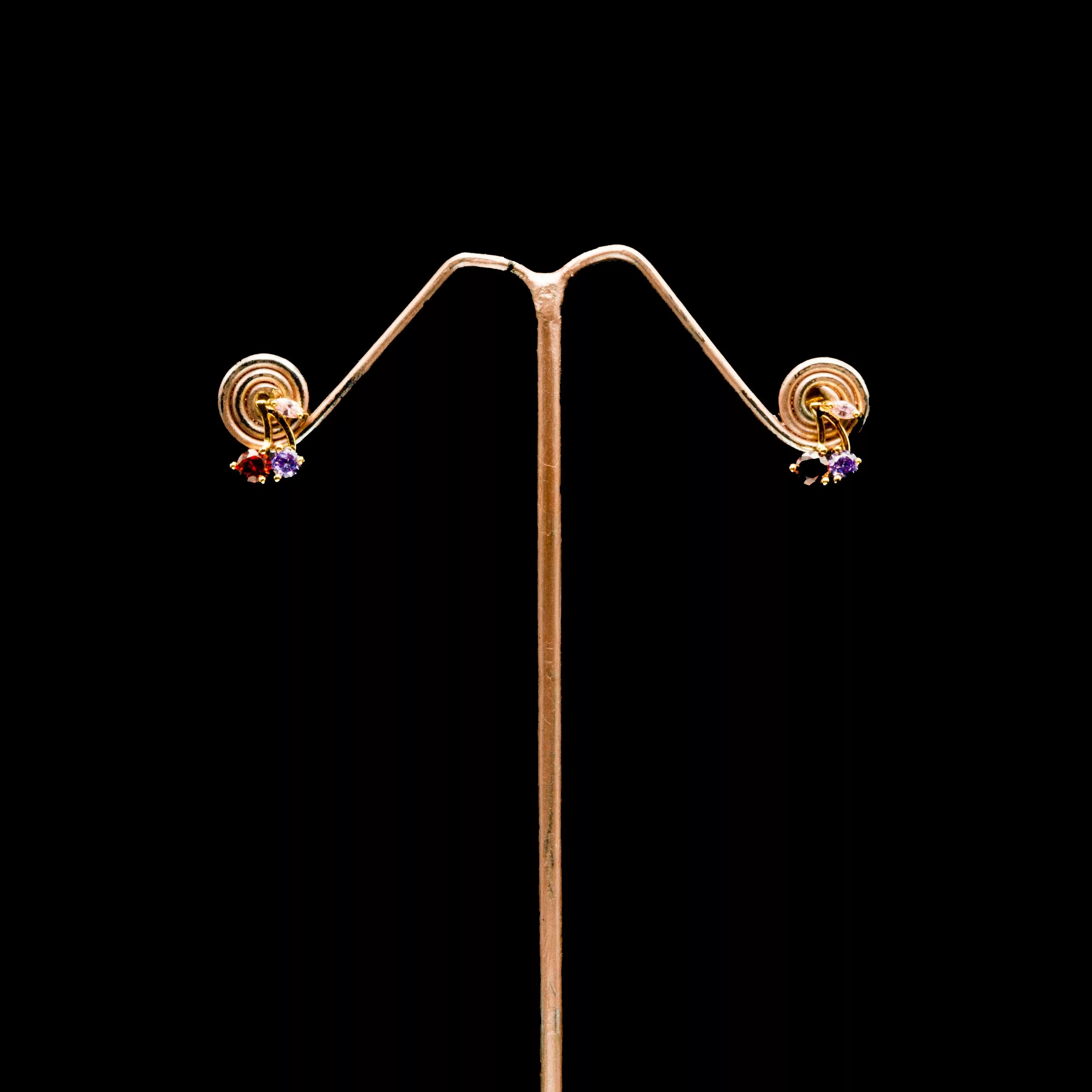 ER-2010012 - Multicolor Dainty Minimalistic Studs ER-2010012 - Multicolor Dainty Minimalistic Studs