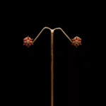 ER-2101002 – American Diamond & Ruby Studs