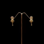 ER-2101016 - American Diamond Flower Printed Studs