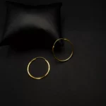 ER-2107004 - Gold Plated Hoop Earrings