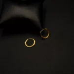 ER-2108004 - Gold Plated Hoop Earrings