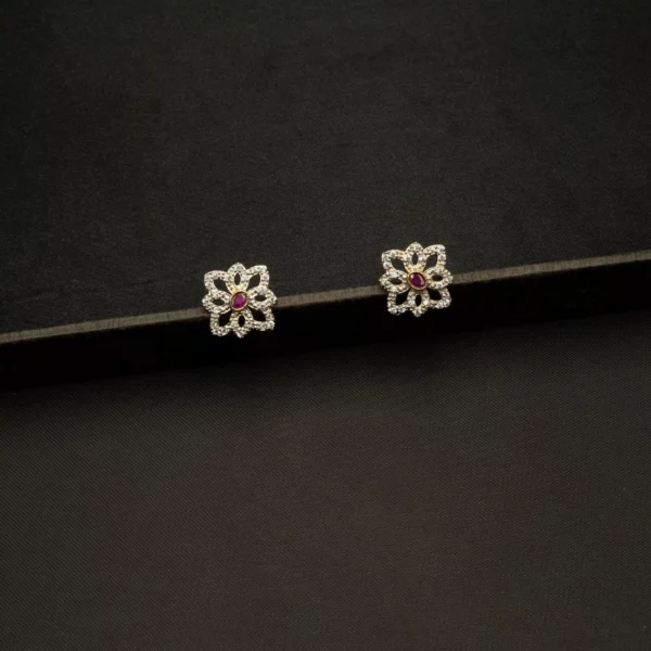 ER-2108011 - American Diamond Stud Earrings