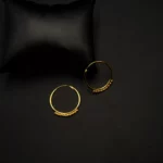 ER-2109001 - Gold Plated Hoop Earrings