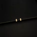 ER-2110001 - American Diamond Bar Stud Ear Tops