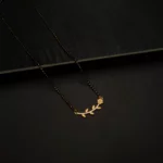 MA-2110002 - American Diamond Flower Mangalsutra