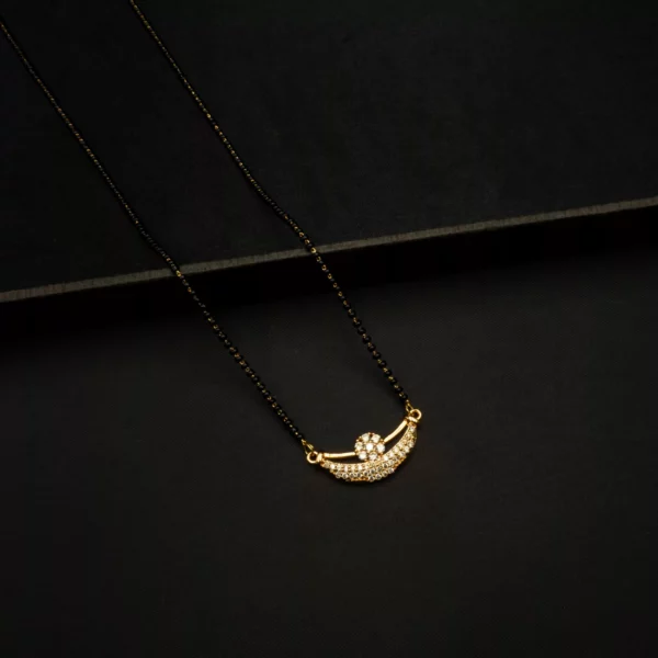 MA-2110004 - American Diamond Moon Mangalsutra