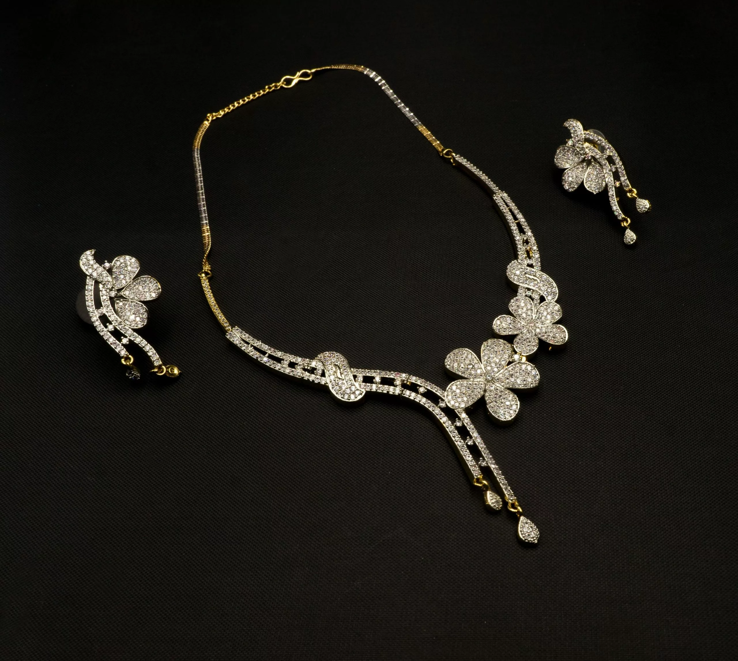 NS-2011026 - American Diamond Necklace Set NS-2011026 - American Diamond Necklace Set