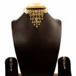 NS-2102009 - Multicolor Kundan & Pearl Choker Set