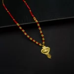 NS-2110001 - Gold Plated Red Crystal Necklace Set