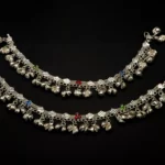 PA-2011008 - Multicolor Silver Plated Anklets