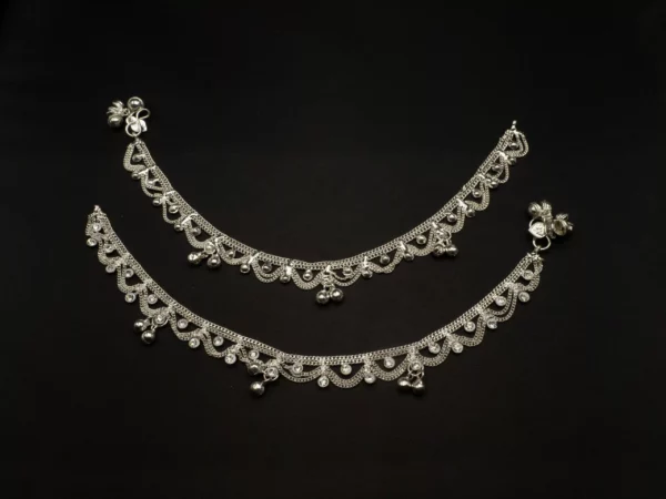 PA-2110004 - Silver Plated Anklets