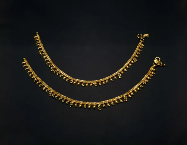 PA-2110013 - Gold Plated Anklets