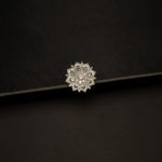 RI-2102001 - White Gold Plated American Diamond Adjustable Ring