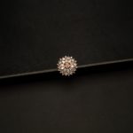 RI-2109002 - American Diamond Flower Adjustable Ring