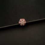 RI-2111009 - American Diamond Pink Stones Adjustable Ring
