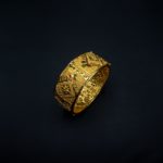 BA-2108001 - Gold Plated Bangle With Lock System