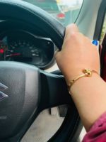 BL-2102024 - Gold Plated Adjustable Cuff Bracelet