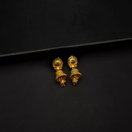 ER-2201002 - Gold Plated Pinjada Earrings