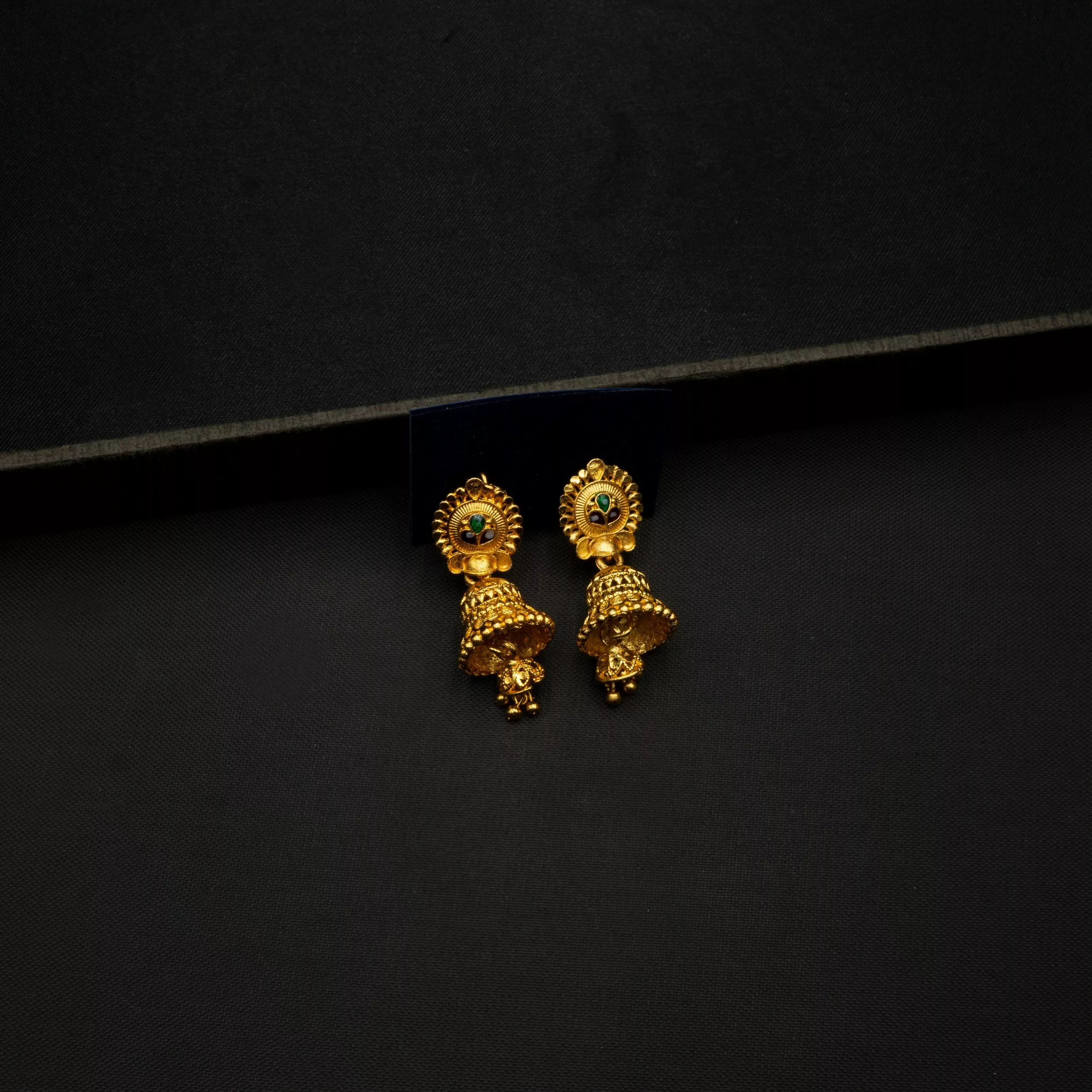 ER-2201002 - Gold Plated Pinjada Earrings ER-2201002 - Gold Plated Pinjada Earrings