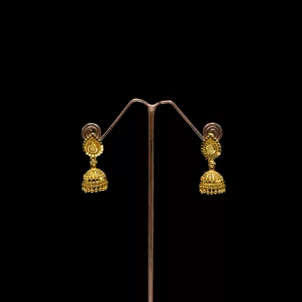 ER-2201003 - Gold Plated Pinjada Earrings