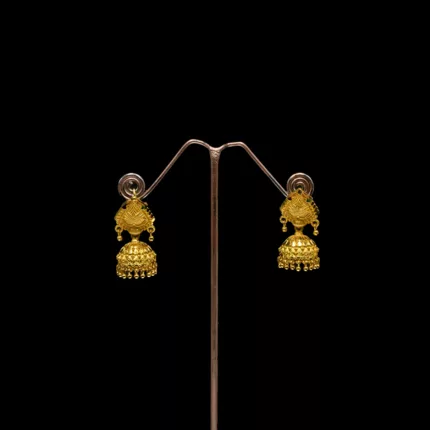 ER-2201004 - Gold Plated Pinjada Earrings