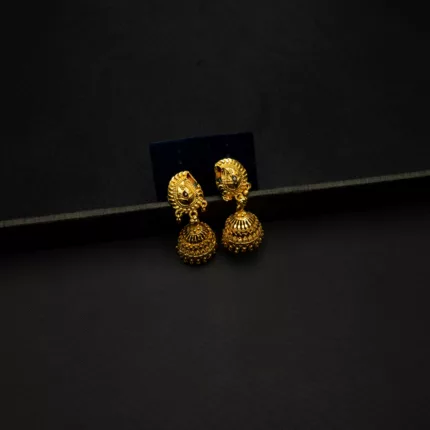 ER-2201005 - Gold Plated Pinjada Earrings