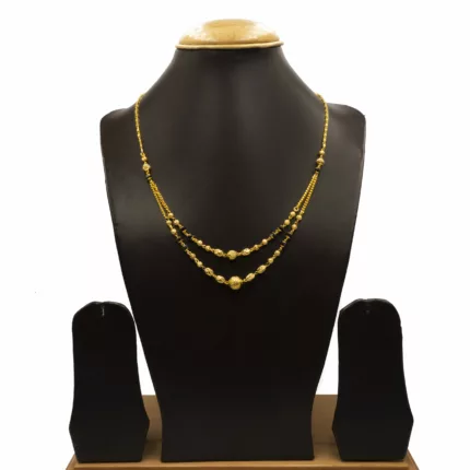 MA-2201001 - Gold Plated Double Layered Mangalsutra