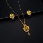 NS-2112015 - Gold Plated Necklace Set