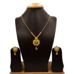 NS-2112015 - Gold Plated Necklace Set