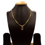 CH-2103002 - Gold Plated Ganesh Locket Chain