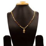 CH-2107001 - Gold Plated Multicolor Necklace