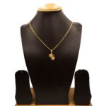 CH-2205001 - American Diamond Flower Pendant