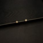ER-2205001 - American Diamond Star Shaped Minimalist Studs