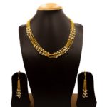 NS-2103013 - 5 Layered Contemporary Pearl Necklace