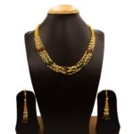 NS-2103014 - 7 Layer Pearl Multicolor Necklace