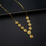 NS-2205001 - Gold Plated Traditional Necklace